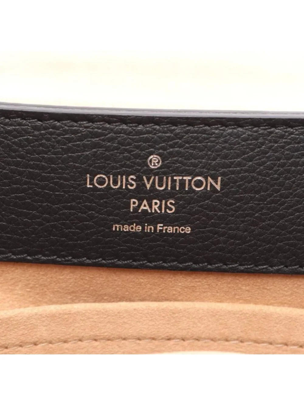 Louis Vuitton Lockme Ever BB 2-Way Noir Leather Handbag